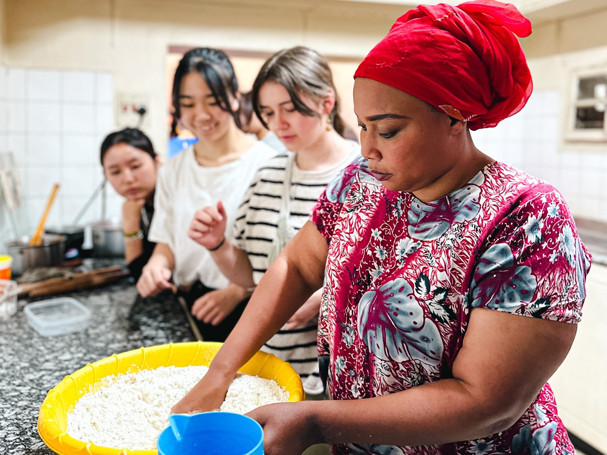 Cooking with Host Mum Tanzania