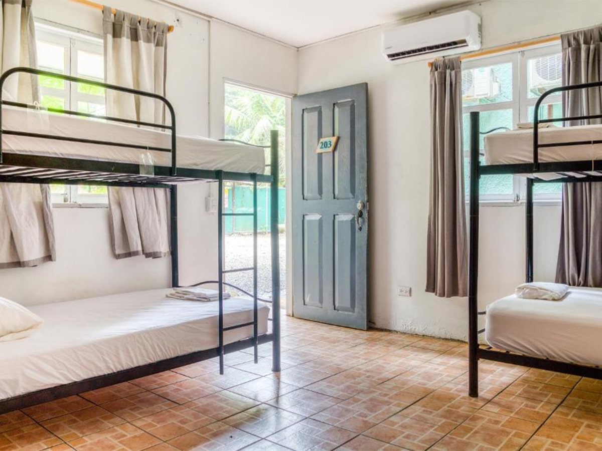 Inside of hostel in Costa Rica