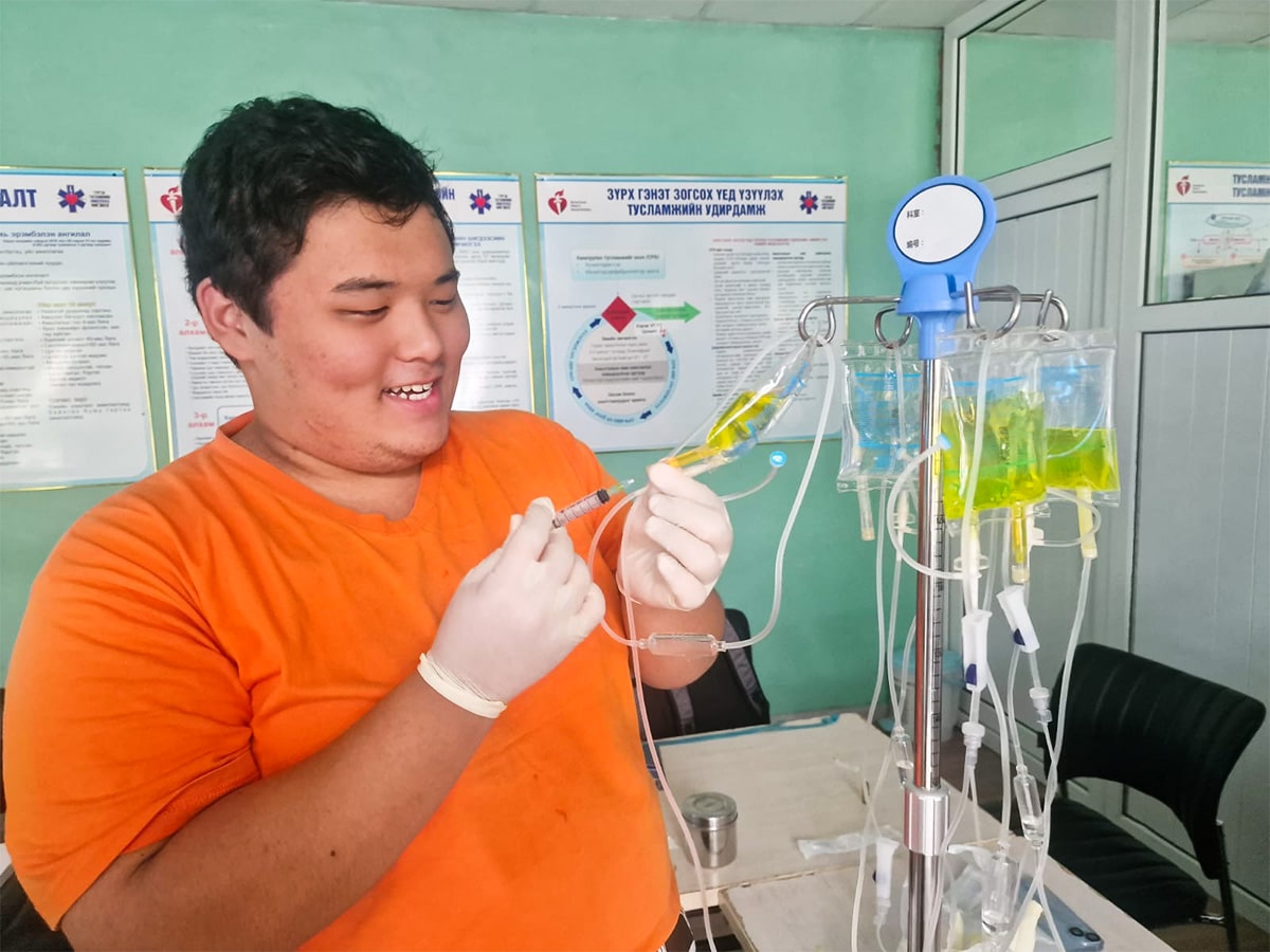 Mongolia medical workshop