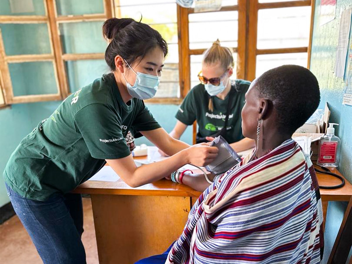 Outreach in Tanzania