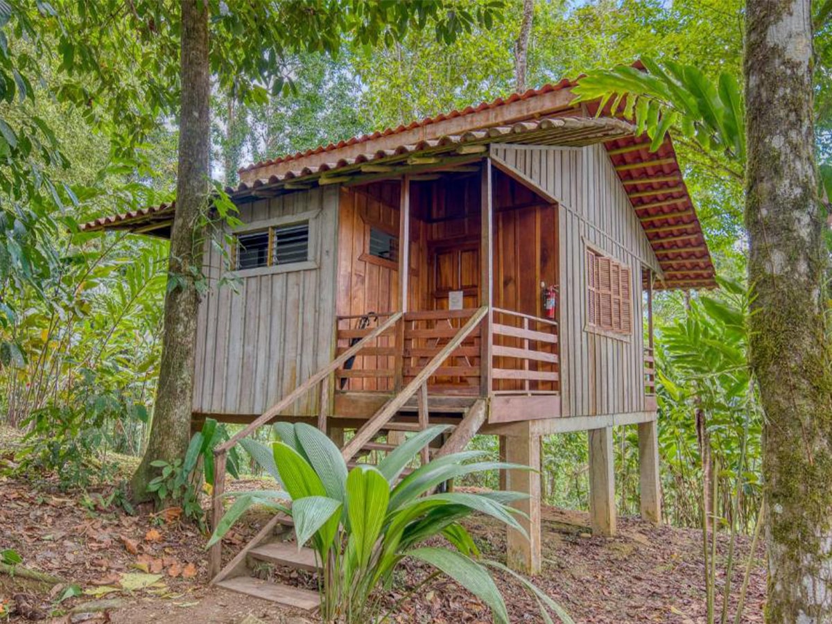 Exterior of lodge in Costa Rica