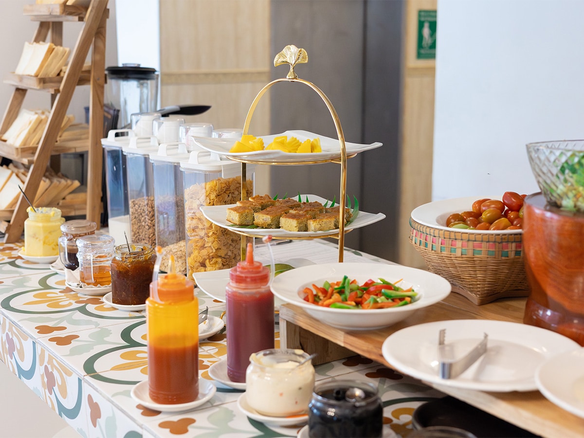 White Corner Hotel Breakfast