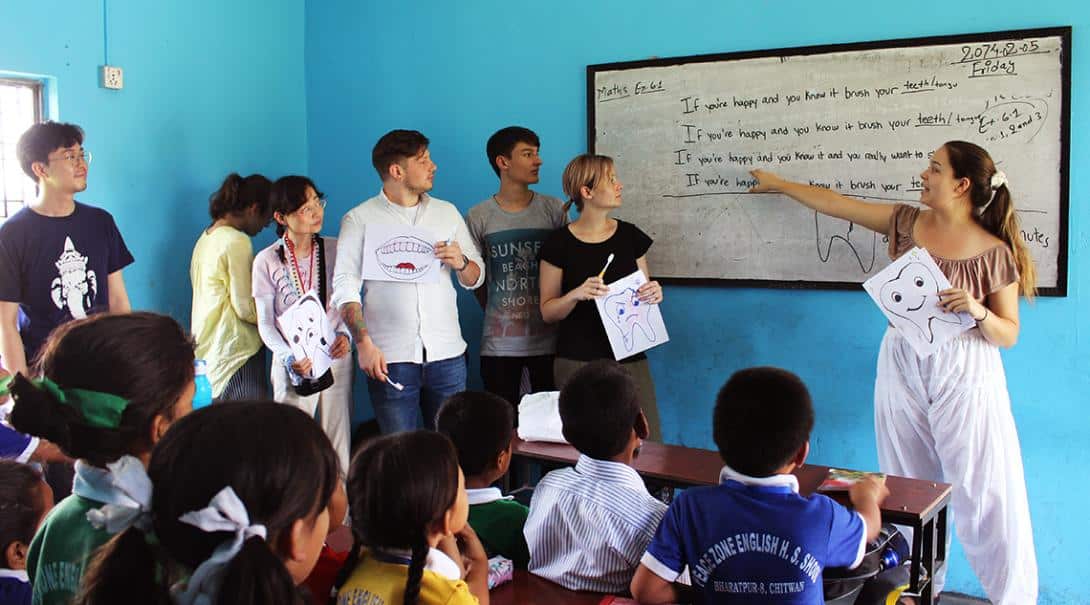 Hygiene workshops in Nepal