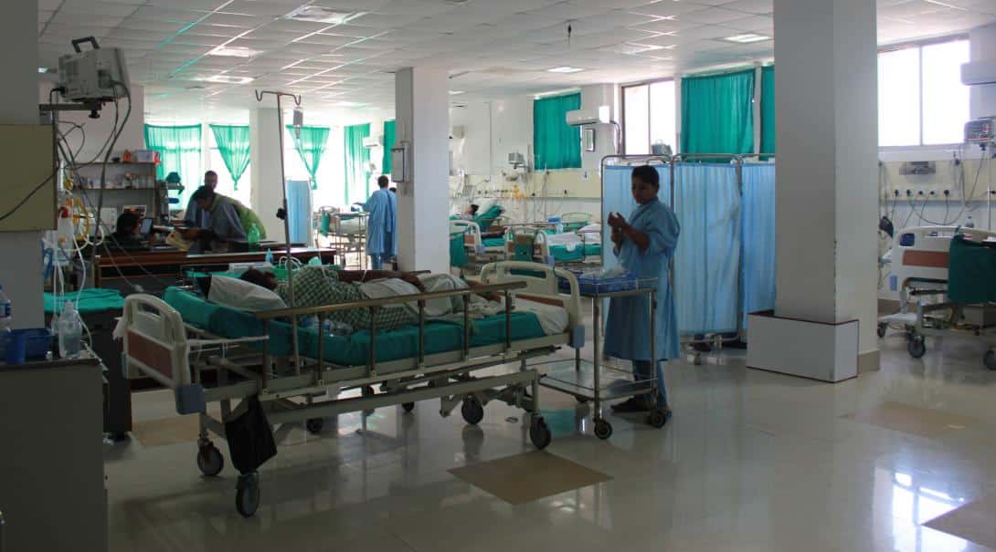 Observing doctors in Nepal