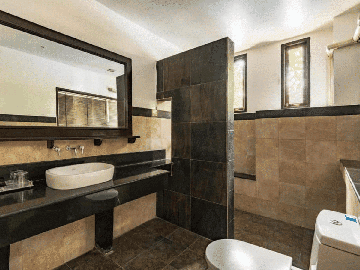 Bathroom in Thai hotel