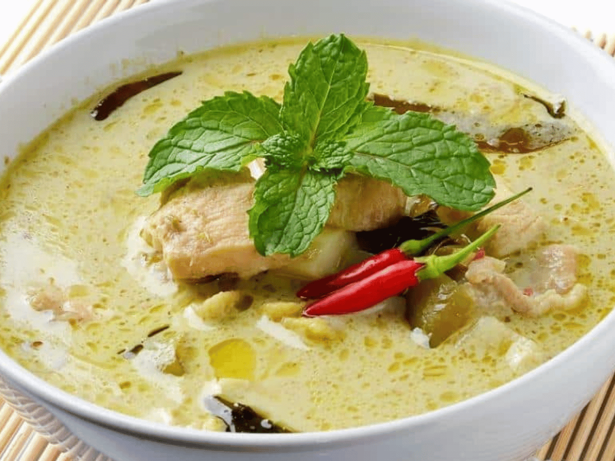 Thai green curry