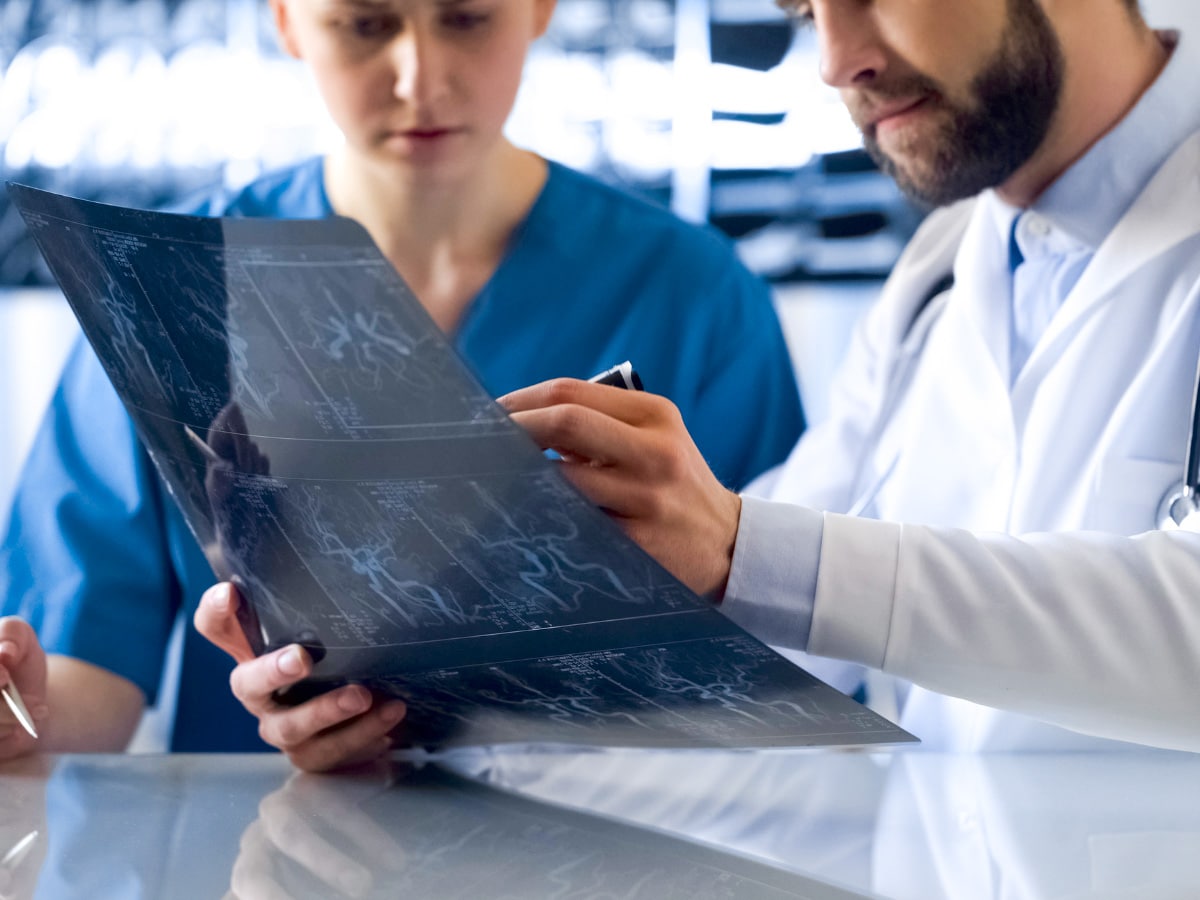 Observing Doctor Scans in Hospital