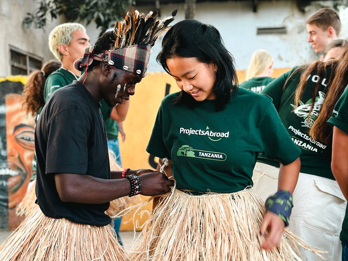 Tanzania-participant-wearing-traditional-clothing
