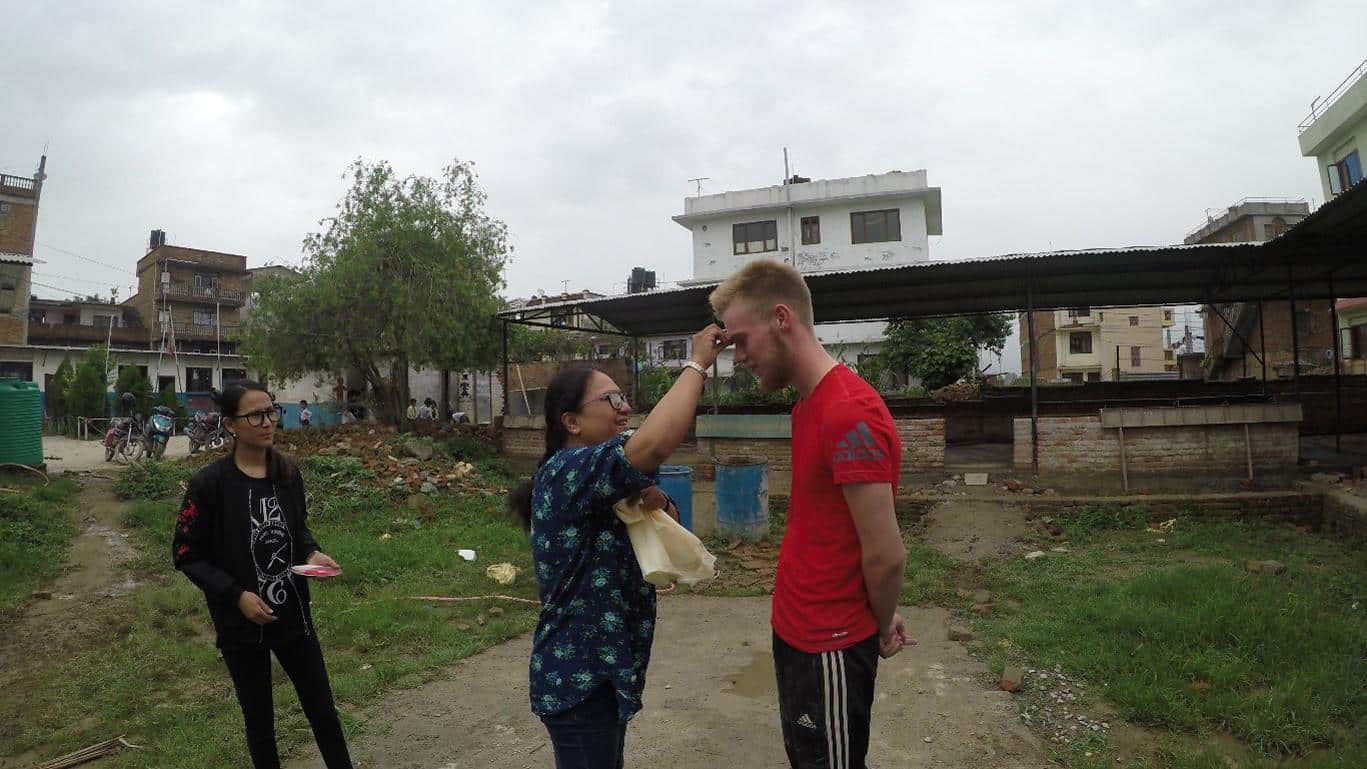 Callum B in Nepal