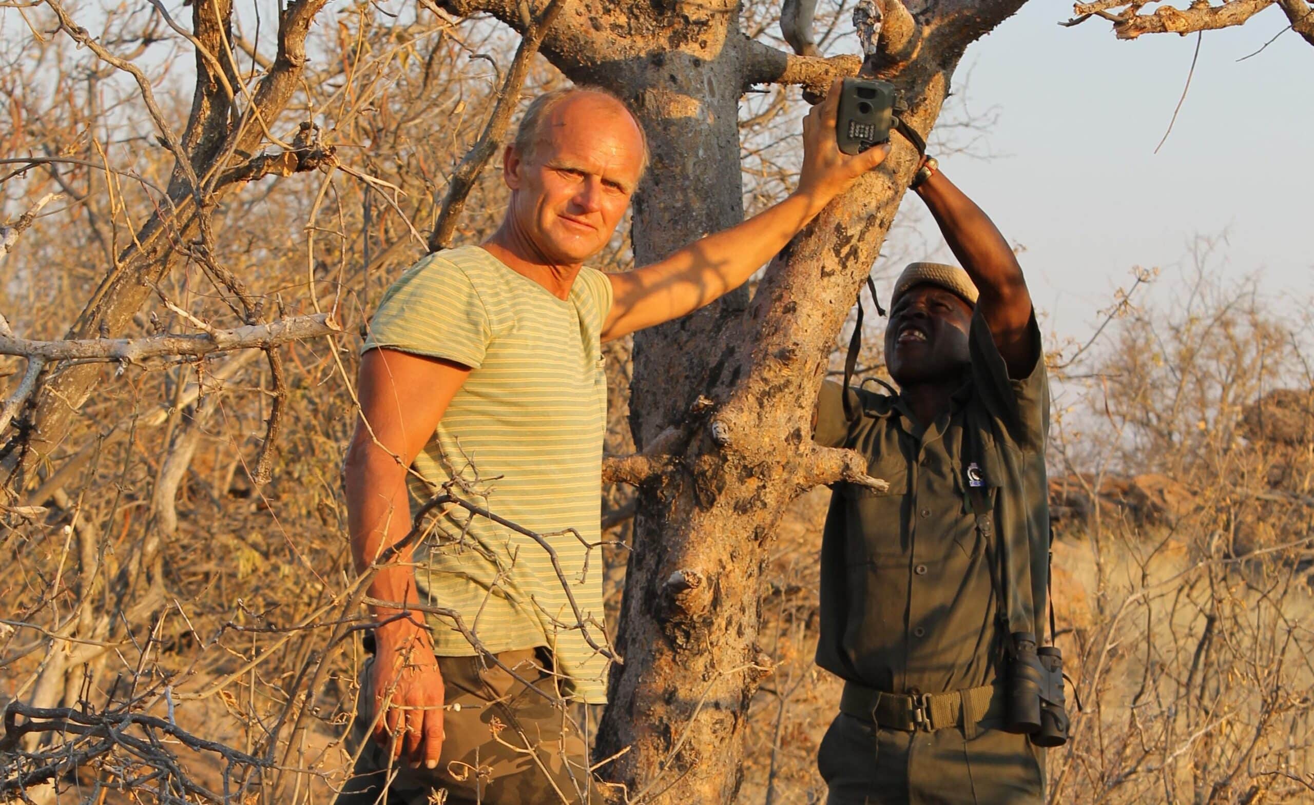Older volunteer in Botswana
