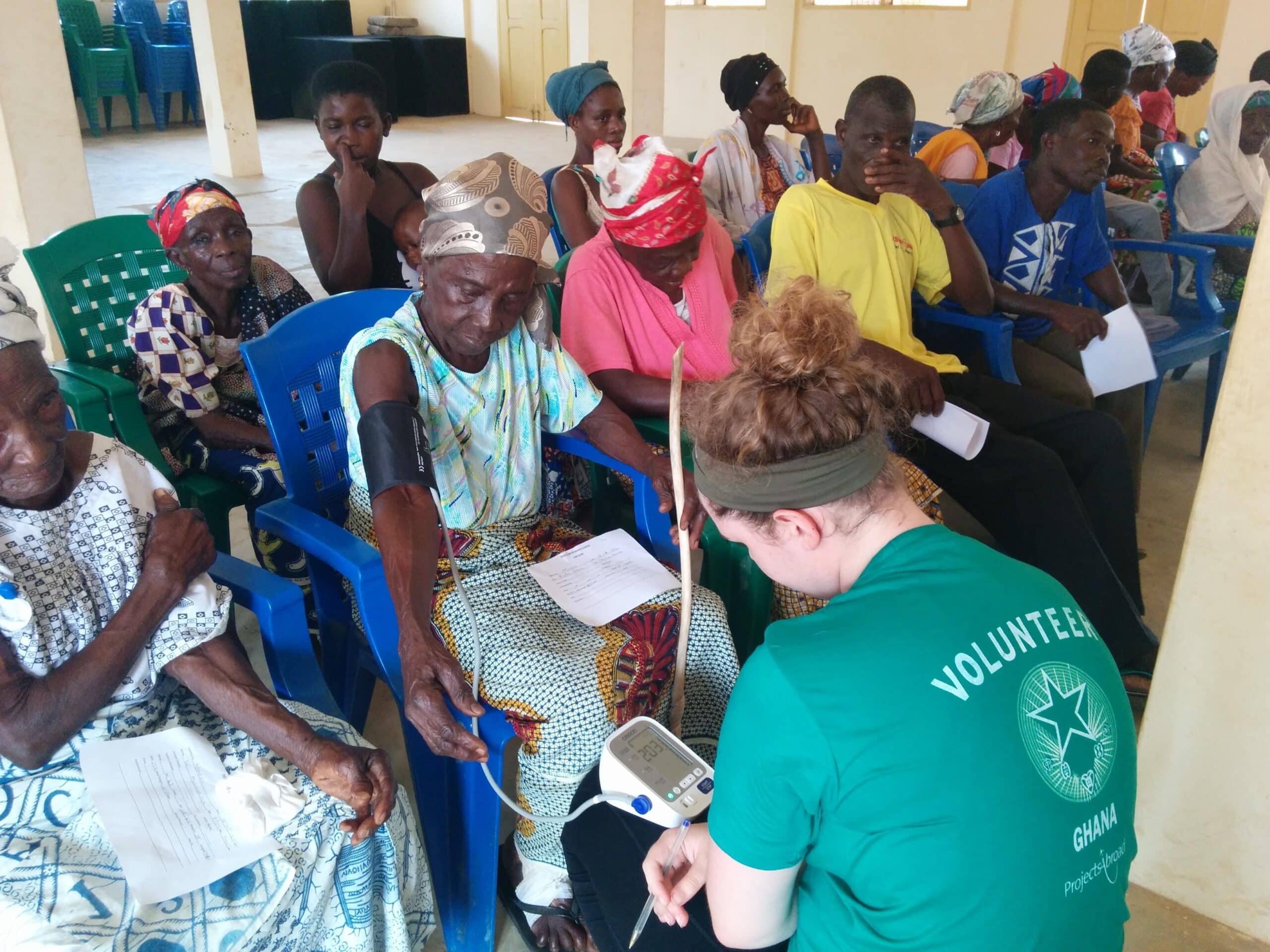 High School Special volunteers in Ghana