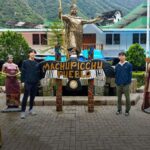 Sam and Jason on their medical undergrad programme in Peru