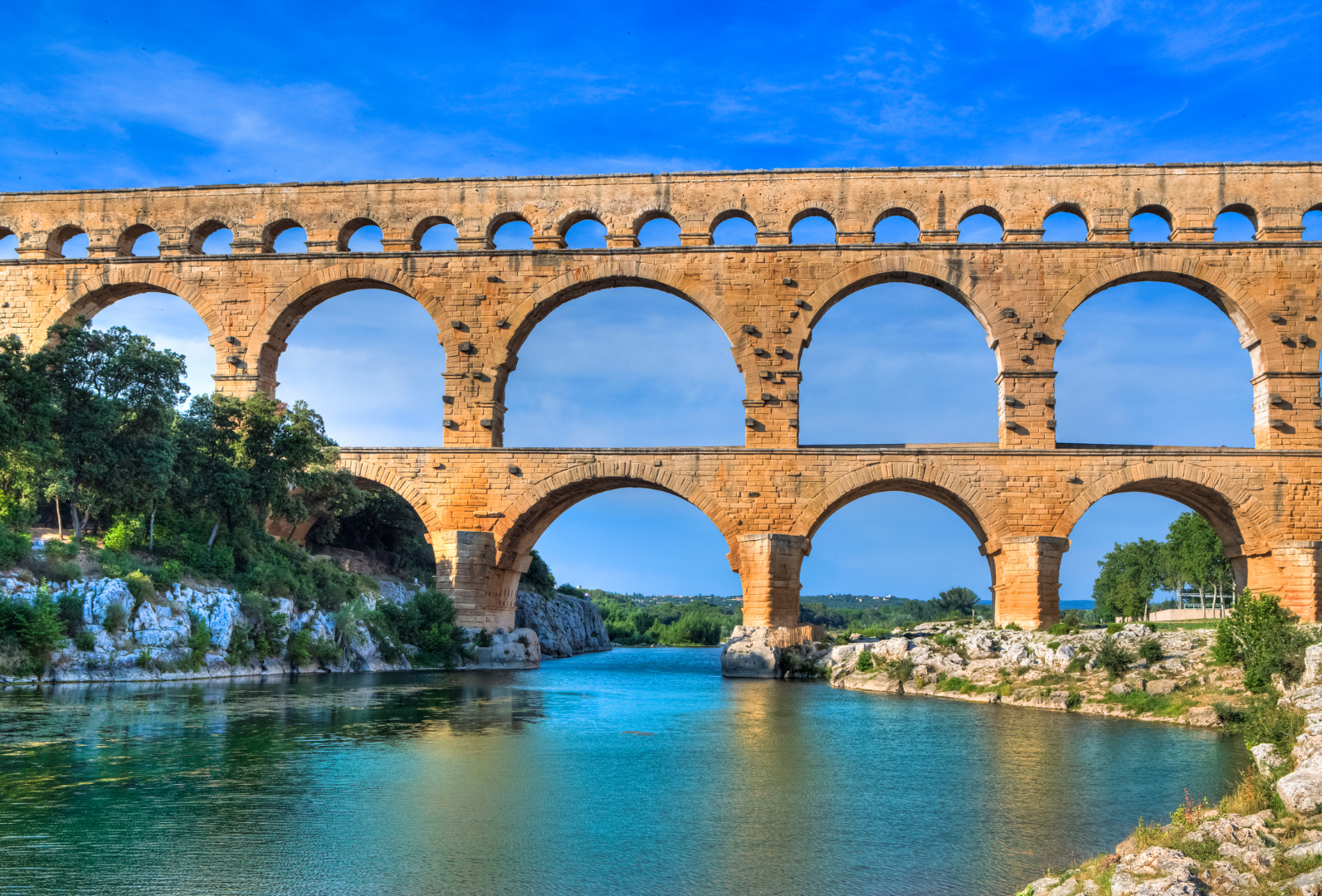 Visit the famous 'Pont du Gard' 